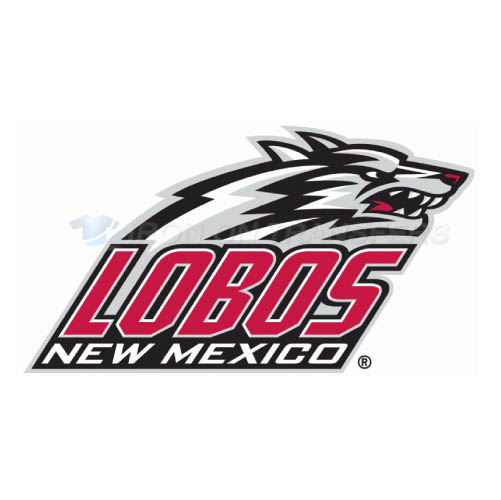 New Mexico Lobos Logo T-shirts Iron On Transfers N5418 - Click Image to Close